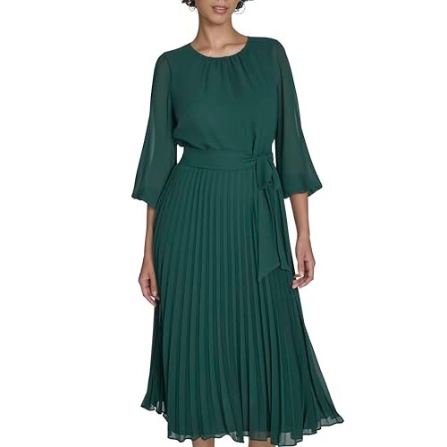 Jessica Howard Pleated Midi Dress