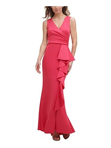 Jessica Howard Cascading Ruffle Gown