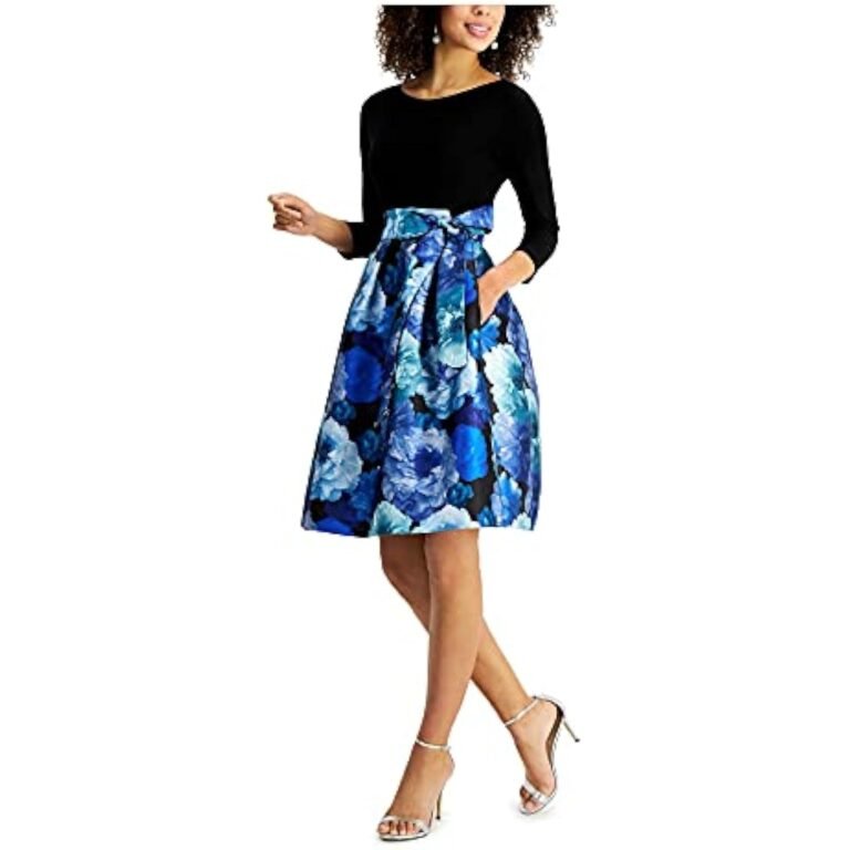 Jessica Howard Blue Dress
